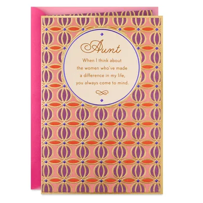 Grateful for You Mother's Day Card for Aunt for only USD 4.59 | Hallmark