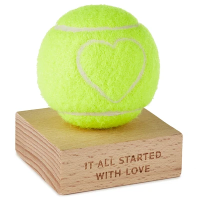 It All Started With Love Tennis Ball With Heart for only USD 19.99 | Hallmark