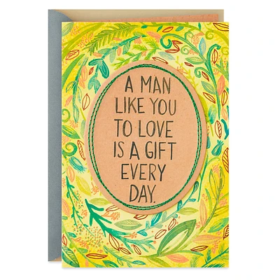 A Man Like You to Love Romantic Birthday Card for Him for only USD 8.59 | Hallmark