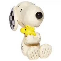 Jim Shore Peanuts Snoopy Hugging Woodstock Mini Figurine, 2.5" for only USD 24.99 | Hallmark