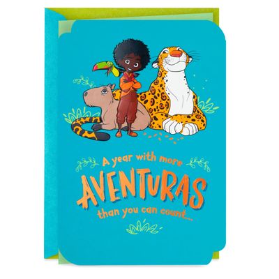 Disney Encanto Antonio More Adventures Bilingual Birthday Card
