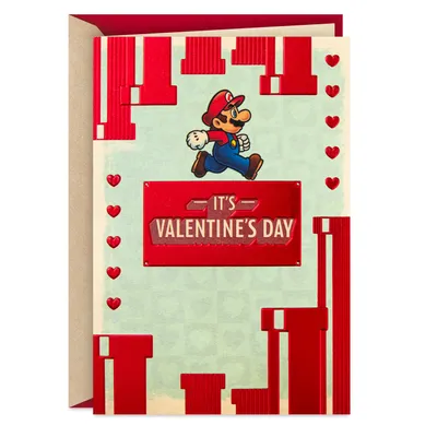 Nintendo Super Mario™ Next Level Valentine's Day Card for only USD 4.59 | Hallmark