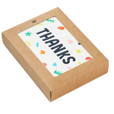 Scattered Confetti Boxed Blank Thank-You Notes, Pack of 24 for only USD 6.99 | Hallmark