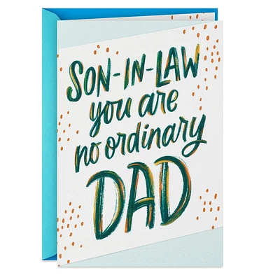 No Ordinary Dad Father's Day Card for Son-in-Law for only USD 4.99 | Hallmark