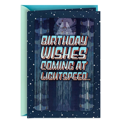 Star Wars™ Coolest Rebel in the Galaxy Lenticular Birthday Card for only USD 7.99 | Hallmark