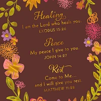 Floral Wreath Praying for You Religious Get Well Card for only USD 2.59 | Hallmark