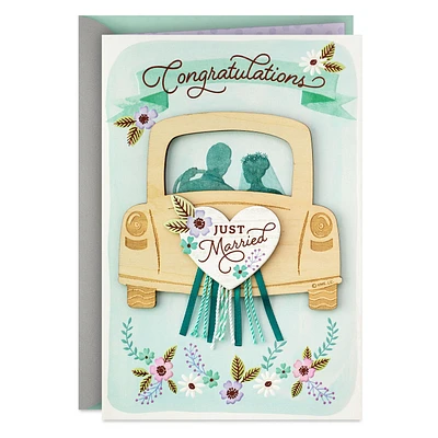 Life Is a Journey Wedding Card for Couple With Magnet Frame for only USD 9.59 | Hallmark