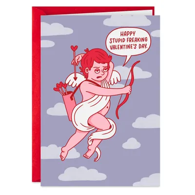 Happy Freaking Valentine's Day Funny Valentine's Day Card for only USD 3.99 | Hallmark