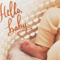 Hello, Baby Blank New Baby Card for only USD 2.99 | Hallmark