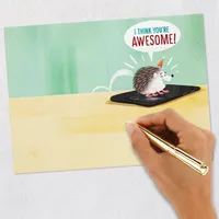 I Think You're Awesome Funny Birthday Card for only USD 3.99 | Hallmark