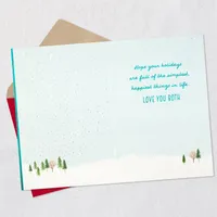 Love You Both Holiday Card for Granddaughter and Husband for only USD 4.59 | Hallmark
