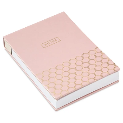 Pink and Gold Honeycomb Faux Leather Large List Pad for only USD 19.99 | Hallmark