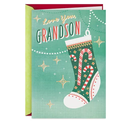 Thoughtful, Kind, Loved Christmas Card for Grandson for only USD 2.99 | Hallmark