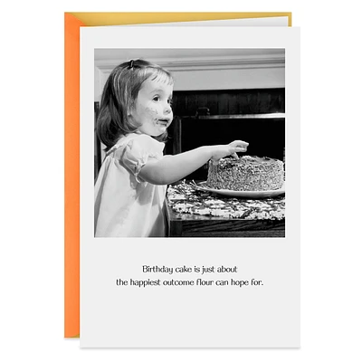 Happiest Outcome for Flour Funny Birthday Card for only USD 2.99 | Hallmark