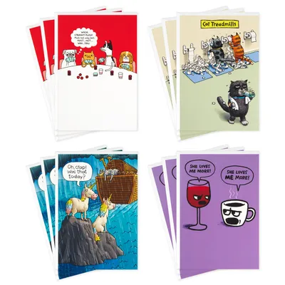 Funny Shoebox Assorted Blank Cards, Pack of 12 for only USD 9.99 | Hallmark
