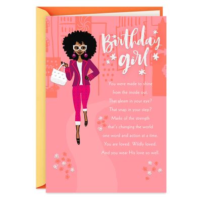 You Were Made to Shine Religious Birthday Card for only USD 2.99 | Hallmark