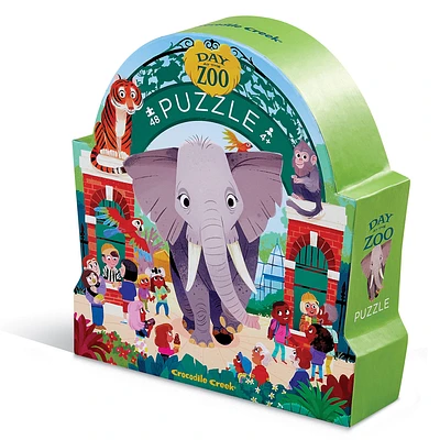 Crocodile Creek Day at the Zoo 48-Piece Jigsaw Puzzle for only USD 20.00 | Hallmark