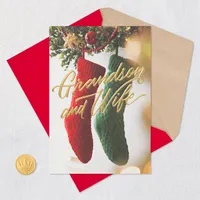 So Grateful for You Christmas Card for Grandson and Wife for only USD 3.59 | Hallmark