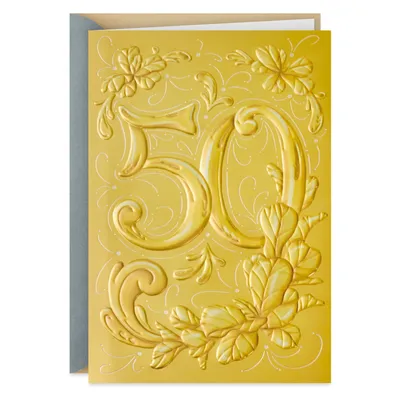Everything You've Shared 50th Anniversary Card for Couple for only USD 5.99 | Hallmark