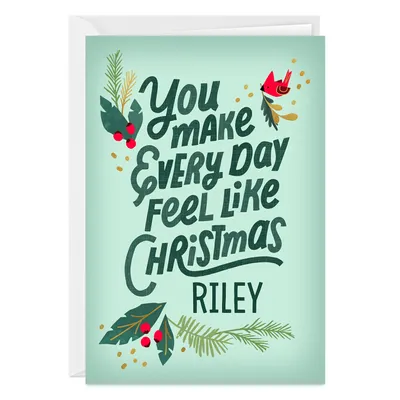 Feels Like Christmas Folded Christmas Photo Card for only USD 4.99 | Hallmark