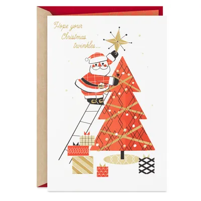 Mod Santa Merriest Moments Christmas Card for only USD 3.99 | Hallmark