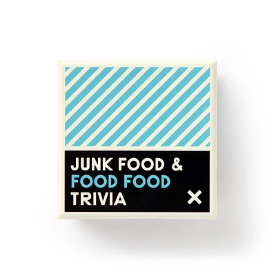 Junk Food & Food Food Trivia Card Game for only USD 14.99 | Hallmark