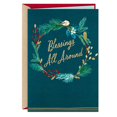 Blessings All Around Christmas Card for only USD 3.99 | Hallmark