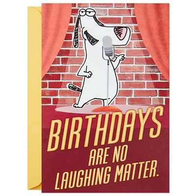 Stand-Up Comedy Animals Funny Birthday Card With Mini Sound Cards for only USD 8.59 | Hallmark