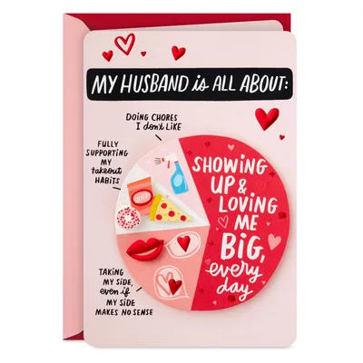 Thanks for Loving All of Me Valentine's Day Card for Husband for only USD 6.59 | Hallmark