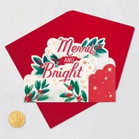 Merry and Bright 3D Pop-Up Christmas Card for only USD 4.99 | Hallmark