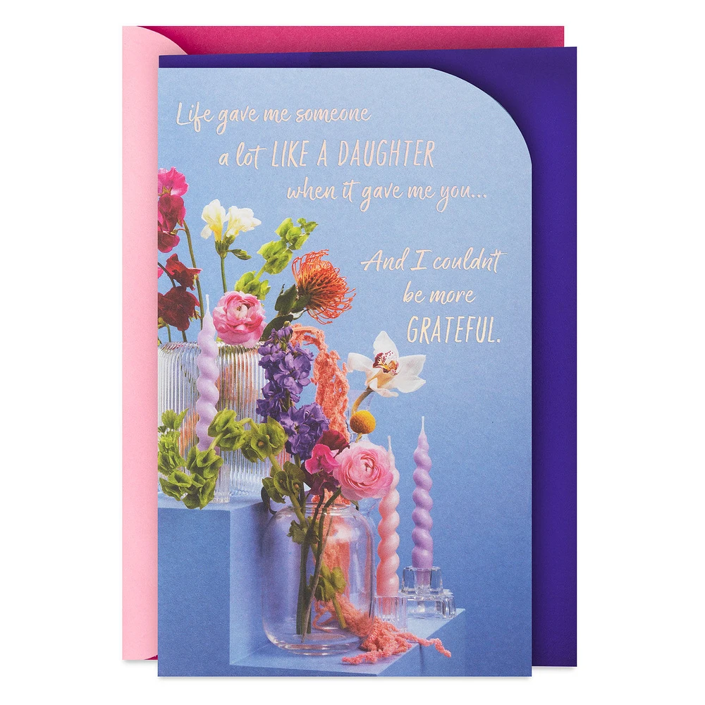 Grateful for You Birthday Card for Like a Daughter for only USD 3.99 | Hallmark