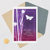 Shibori Butterfly Sympathy Card for only USD 3.99 | Hallmark