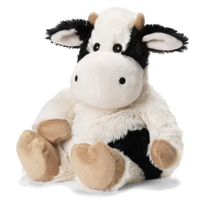 Warmies Heatable Scented Black and White Cow Stuffed Animal, 13" for only USD 21.99 | Hallmark
