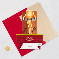 A Christmas Story™ Leg Lamp 3D Pop-Up Christmas Card for only USD 7.99 | Hallmark