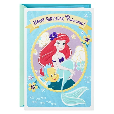 Disney The Little Mermaid Dreams Begin Today Birthday Card for Her for only USD 4.59 | Hallmark