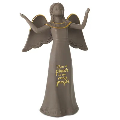 Mahogany Power in Prayer Black Angel Figurine, 8.5" for only USD 29.99 | Hallmark