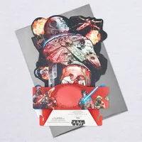 Star Wars™ Galaxy Musical 3D Pop-Up Birthday Card With Light for only USD 9.99 | Hallmark