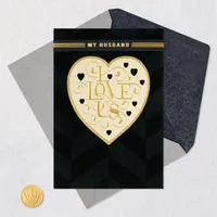 I Love Us Valentine's Day Card for Husband for only USD 7.59 | Hallmark