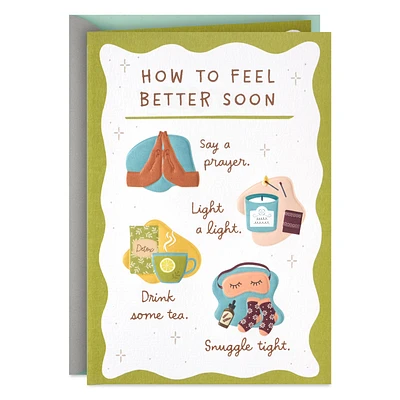 How to Feel Better Get Well Card for only USD 4.99 | Hallmark