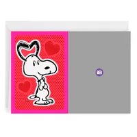 Personalized Peanuts® Snoopy and Hearts Love Photo Card for only USD 4.99 | Hallmark