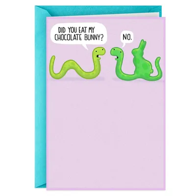 Did You Eat My Chocolate Bunny? Funny Easter Card for only USD 3.69 | Hallmark