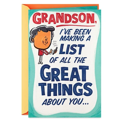 You're Great Birthday Card for Grandson for only USD 5.59 | Hallmark