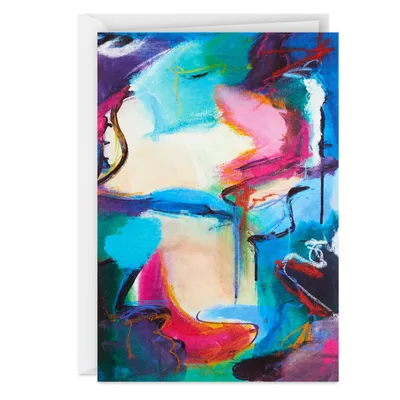 ArtLifting Abstract Painting Blank Card for only USD 3.99 | Hallmark