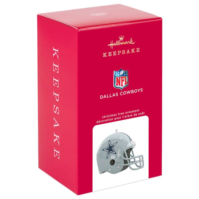 NFL Dallas Cowboys Football Helmet Metal Hallmark Ornament New