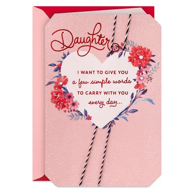 Can't Imagine a World Without You Valentine's Day Card for Daughter for only USD 6.99 | Hallmark