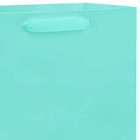 10.4" Aqua Large Square Gift Bag for only USD 4.49 | Hallmark