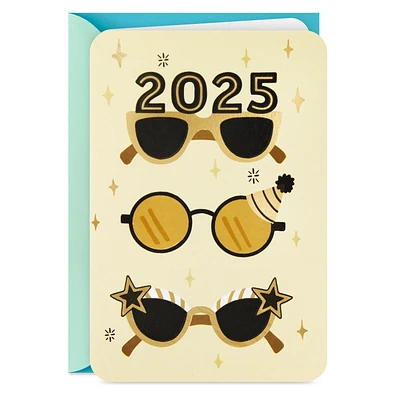 Toasts, Cheers and Ring-in-the-Year 2025 New Year Card for only USD 3.99 | Hallmark