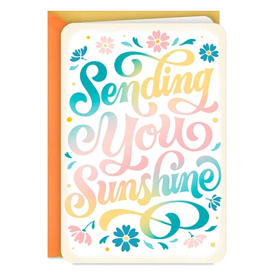 Sending You Sunshine Encouragement Card for only USD 2.99 | Hallmark