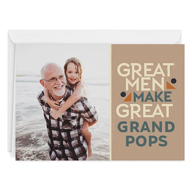 Personalized Great Men Photo Card for only USD 4.99 | Hallmark