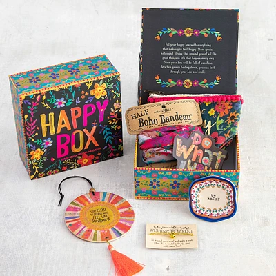Natural Life Black and Multicolor Happy Box Gift Set, 6 Pieces for only USD 25.00 | Hallmark